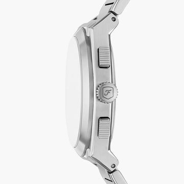 Fossil Everett Chronograph Stainless Steel Men’s Watch | FS6104 | Time Watch Specialists